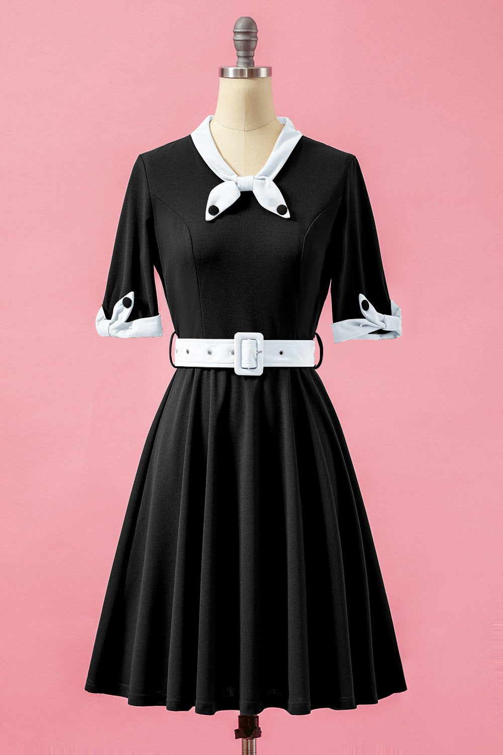 Robe verte col V