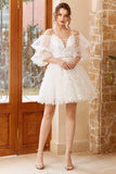 Robe de fête blanche off Shoulder