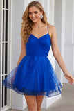 Robe Homcoming Bleu Royal