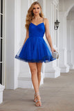 Robe Homcoming Bleu Royal