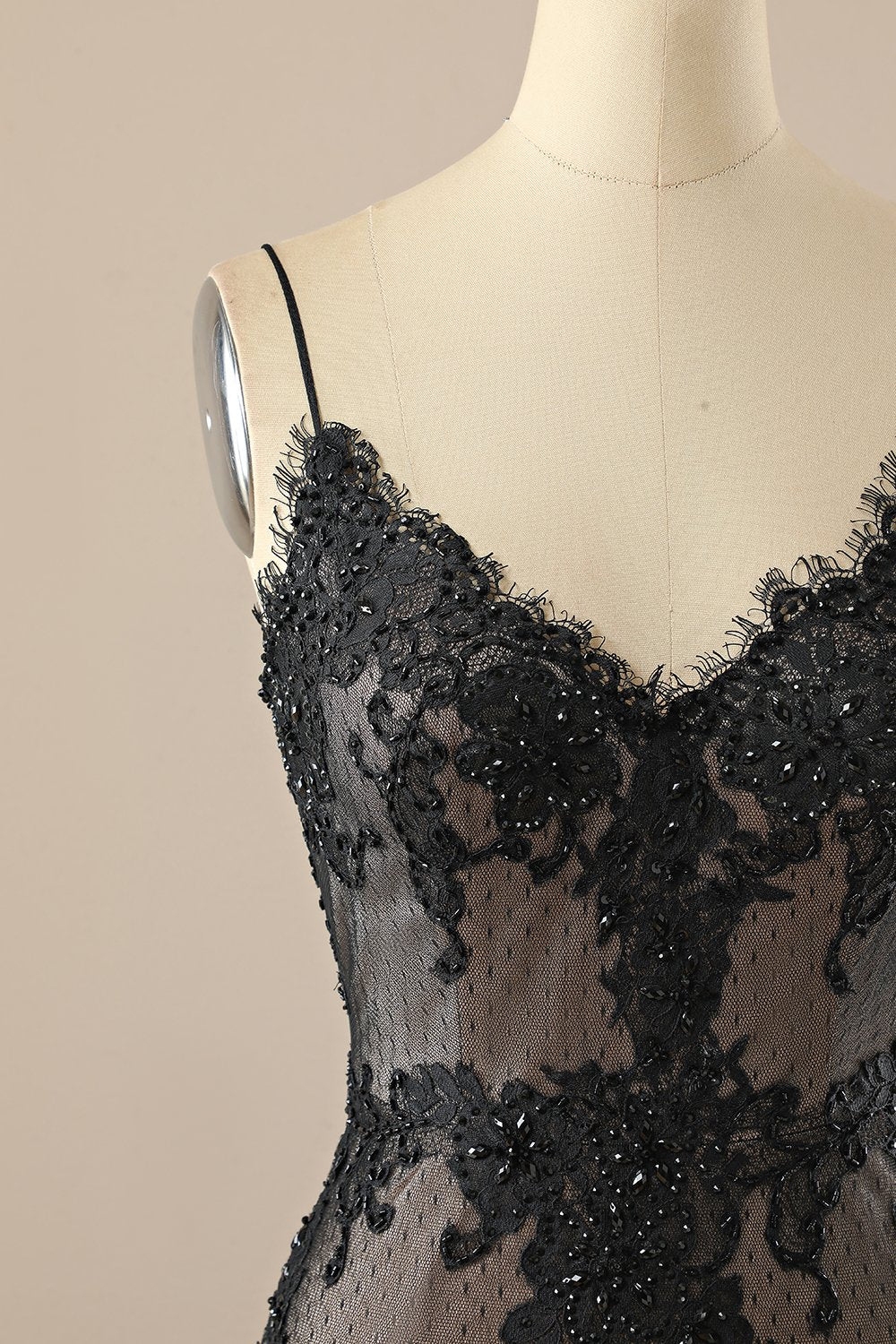 Robe noire de bal