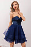 Robe de cocktail Bleu