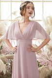 Robe de demoiselle d’honneur cache coeur