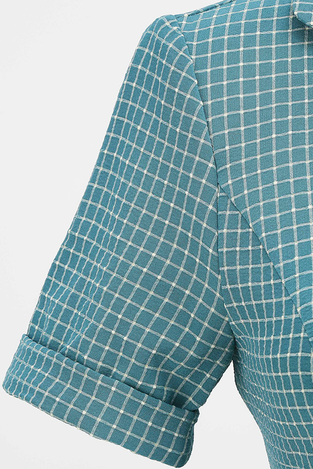 Retro Style Red Plaid Robe des années 1950