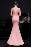 Robe blanche applique prom