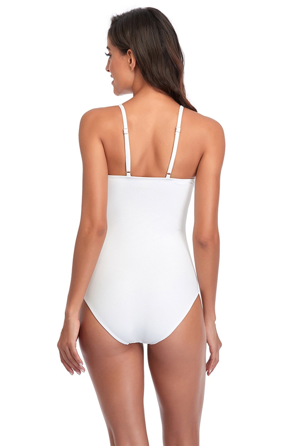 Halter Open Back Maillots de bain one-piece