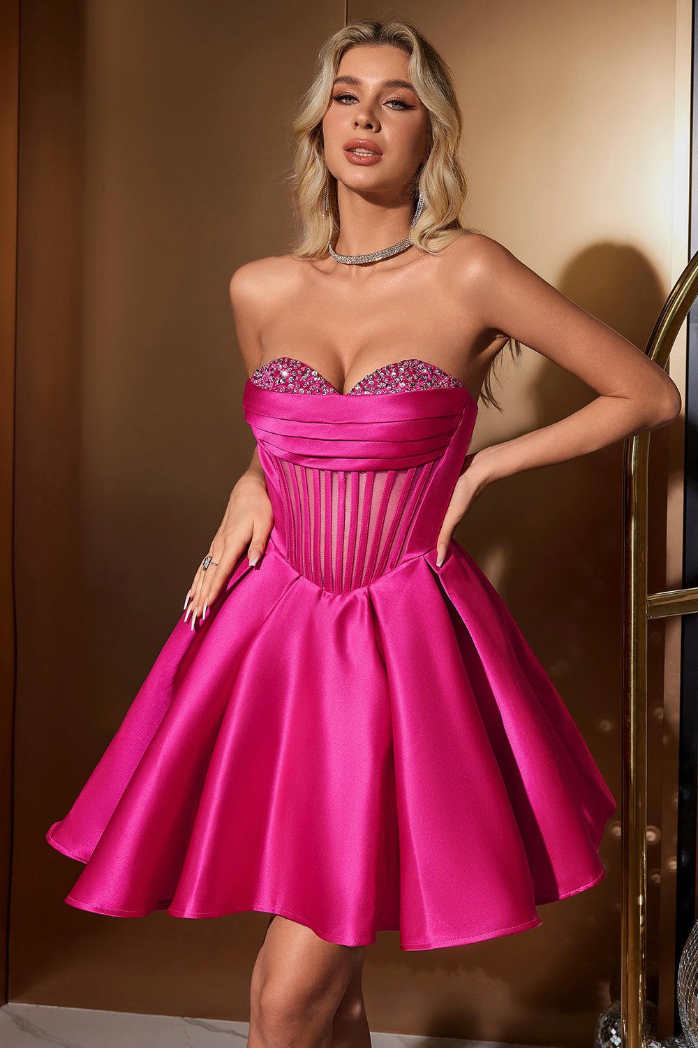 Tulle Dentelle Champagne Robes De Mariée Ball Gown Col en V Plongeant Longueur au Sol Sans Manches – FR Tulle Dentelle Champagne Robes De Mariée Ball Gown Col en V Plongeant Longueur au Sol Sans Manches – FR