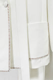 Écharpe blanche Peak Lapel 2 Pièces Femmes Costumes