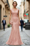 Robe de la mère de la mariée brodée en sirène rouge rouge foncé à col en V avec sequins