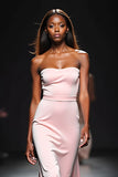 Blush Bustless Sirène Robe longue d’invitée de mariage