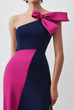 Robe formelle fourreau fuchsia fuchsia marine