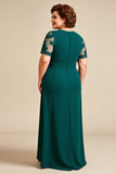 Pin High-Low Robe Mère De La Mariée Grande Taille
