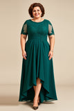 Pin High-Low Robe Mère De La Mariée Grande Taille