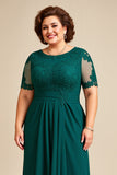 Pin High-Low Robe Mère De La Mariée Grande Taille