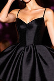Corset A Line Satin Petite Robe Noire