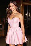 Corset Sweetheart Rose Une Robe Courte Homecoming