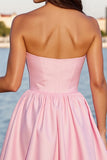Corset Sweetheart Rose Une Robe Courte Homecoming