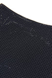 Costumes 2 pièces noir scintillant pour femmes