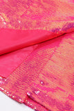 Sparkly Fuchsia 2 Piece Peak Lapel Femmes Costumes avec Poches