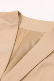 Blanc Peak Repel Sans Manches Satin Femmes Blazer
