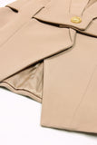 Blanc Peak Repel Sans Manches Satin Femmes Blazer