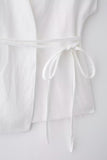 Noir 2 Pièces Sans Manches Femmes Prom Costumes Avec Cordes