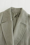 gris vert 2 pièces cranté Lpael sans manches femmes bal costumes