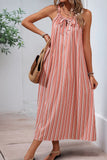 Blush A Line Spaghetti Robe d’été sans bretelles