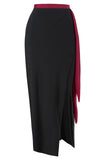 Maillot de bain une pièce 3D fleur noir avec couverture