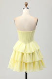 Vert Une ligne Sweetheart Corset Robe de bal avec perles