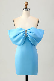 Robe de bal moulante sans bretelles sans bretelles avec dos à lacets