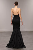 Sirène Black Sweetheart Robe de soirée longue avec fente
