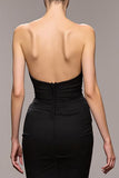 Sirène Black Sweetheart Robe de soirée longue avec fente