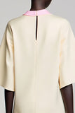 Robe d’invité de mariée fleur de coton ivoire