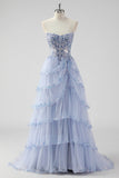 Robes De Soirée corset à sequins sans bretelles rouge foncé scintillante avec fente