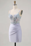 Corset Robe moulante à sequins et paillettes Corset