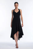 Robe trapèze dos nu petite noire