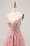 Fard à joues scintillant Robe courte trapèze en tulle à sequins avec lacets dans le dos