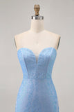 Robe De Cocktail Courte moulante perlée