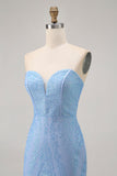 Robe De Cocktail Courte moulante perlée
