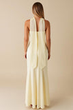 Daffodil Sirène Robe de cérémonie à volants sans bretelles
