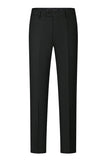 Col montant Jacquard Noir 3 Pièces Costumes Homme