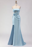 Robe de bal longue robe de bal 3D en forme de sirène violette en forme de sirène violette en 3D