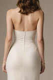 Mermaid Sweetheart Robe longue formelle ivoire