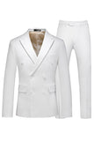 Revers à visière noire 3 pièces Satin Costumes de bal pour hommes