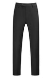 Châle violet revers Jacquard 3 pièces costumes de bal pour hommes