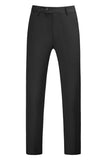 Châle violet revers Jacquard 3 pièces costumes de bal pour hommes
