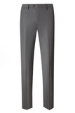 Gris 2 pièces à revers en pointe à simple boutonnage costumes de bal pour hommes