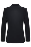 Revers cranté Noir 2 pièces Costumes d’affaires pour hommes