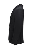 Shawl Lapel Noir 3 Pièces One Button Costumes d’affaires pour hommes